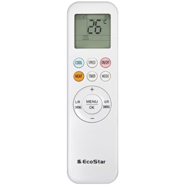 Ecostar Air Conditioner 1 Ton ES-12EM01WS SA + - Image 3