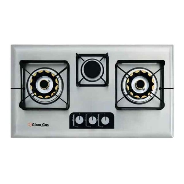 Glam Gas Hob Blue Berry