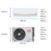 Dawlance Air Conditioner DAC 30 Chrome + (Silver) - Image 2