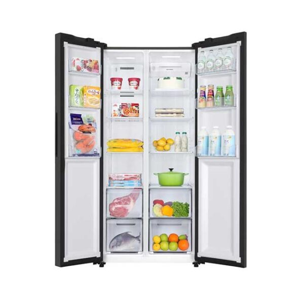 Haier Side By Side Refrigerator HRF 522 IBS INVERTER - Image 4