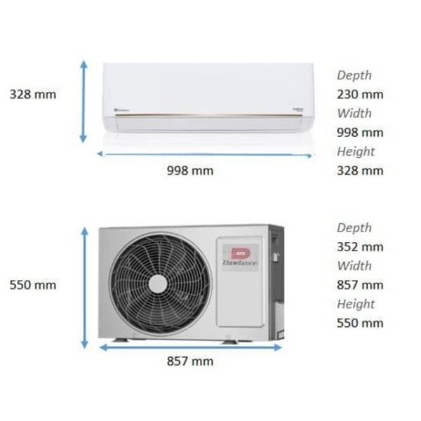 Dawlance Air Conditioner DAC 30 Chrome - Image 2