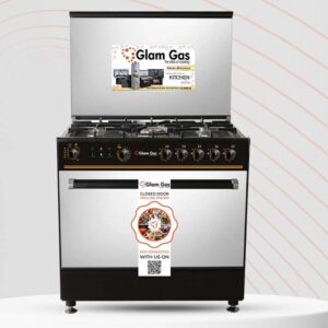 Glam Gas C/R Black Forest (Gas) 34” Cooking Range With Official Warranty