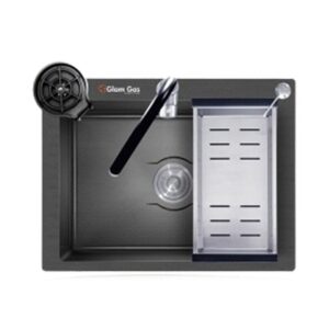 Glam Gas Lifestyle 11 BK Texture Built-In Sink