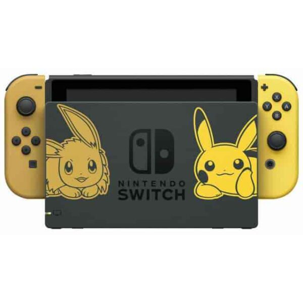 Nintendo Switch Console Pokemon Pikachu and Eevee Edition (2)