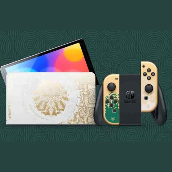 Nintendo Switch OLED Zelda Tears Of Kingdom Edition (2)