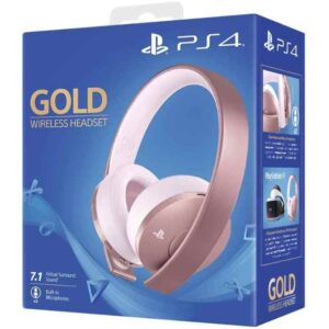 Play station Gold Wireless Headset – Rose Gold